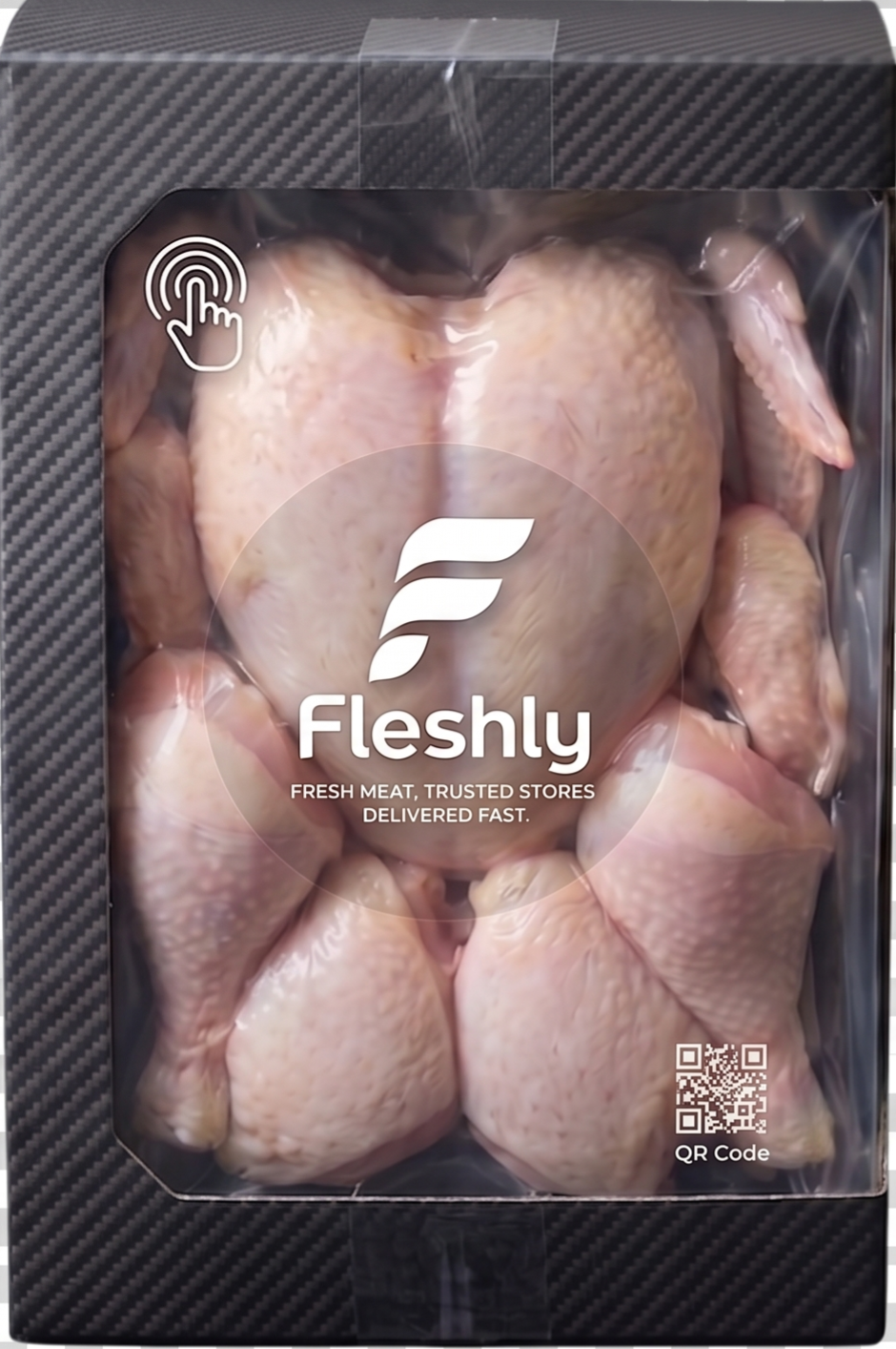 Fleshly fresh chicken delivery box